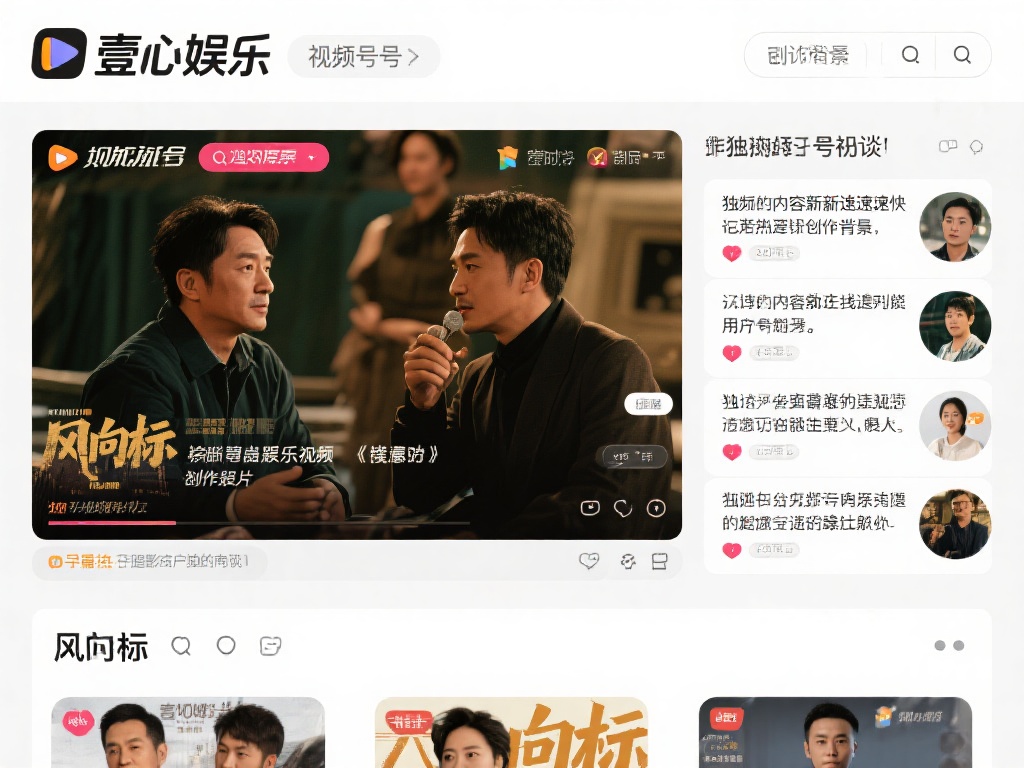 壹心娱乐视频号独家内容不容错过哦 (壹心娱乐视频号独家内容精彩呈现，千万别错过！）