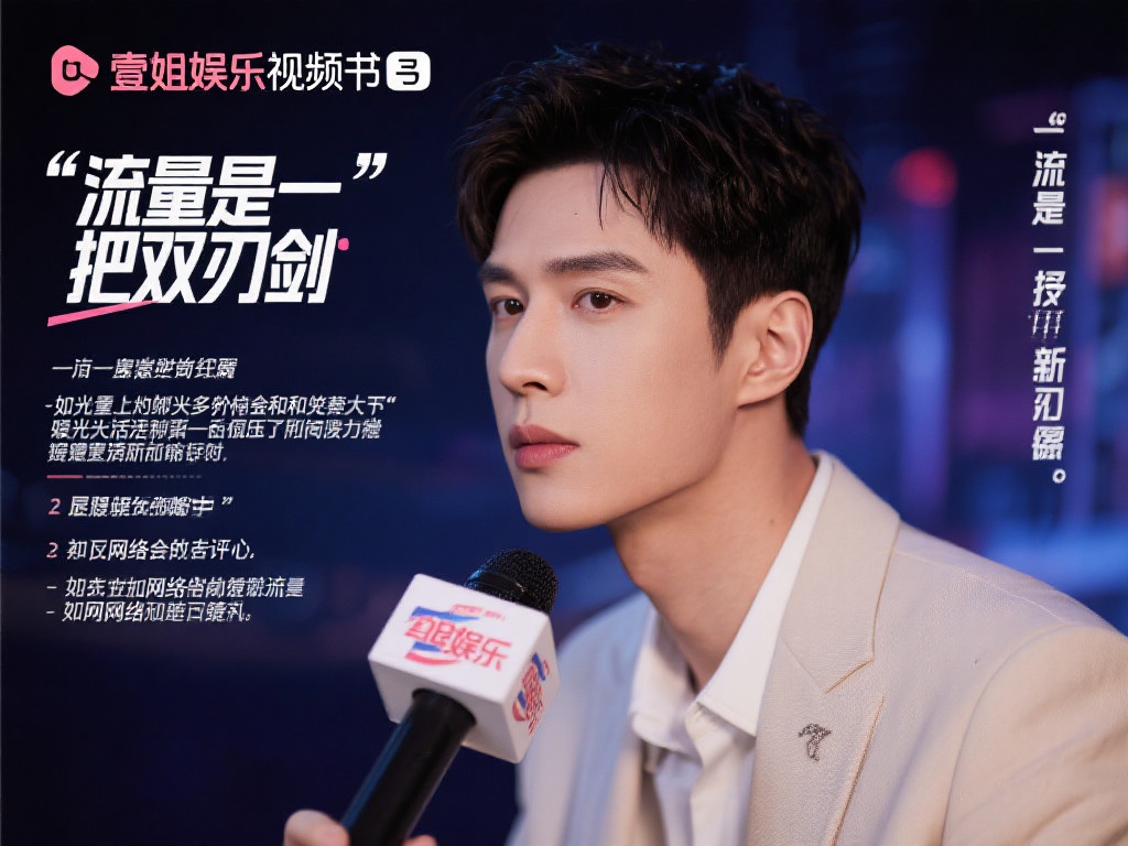 作为当红流量小生，聚光灯下的生活看似光鲜，但其中的